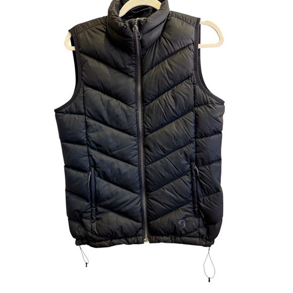 Mountain Hardwear Jackets & Blazers - Mountain Hardwear Q Shield 650 Down Black Puffer Vest Sz M